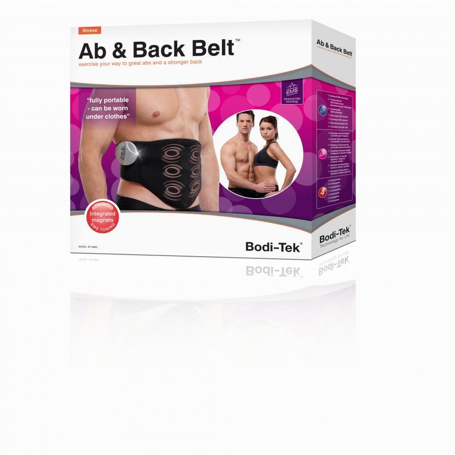 Đai massage hỗ trợ giảm béo và tạo cơ  vùng bụng, lưng Boditek BBMG công nghệ EMS (6 điện cực)
