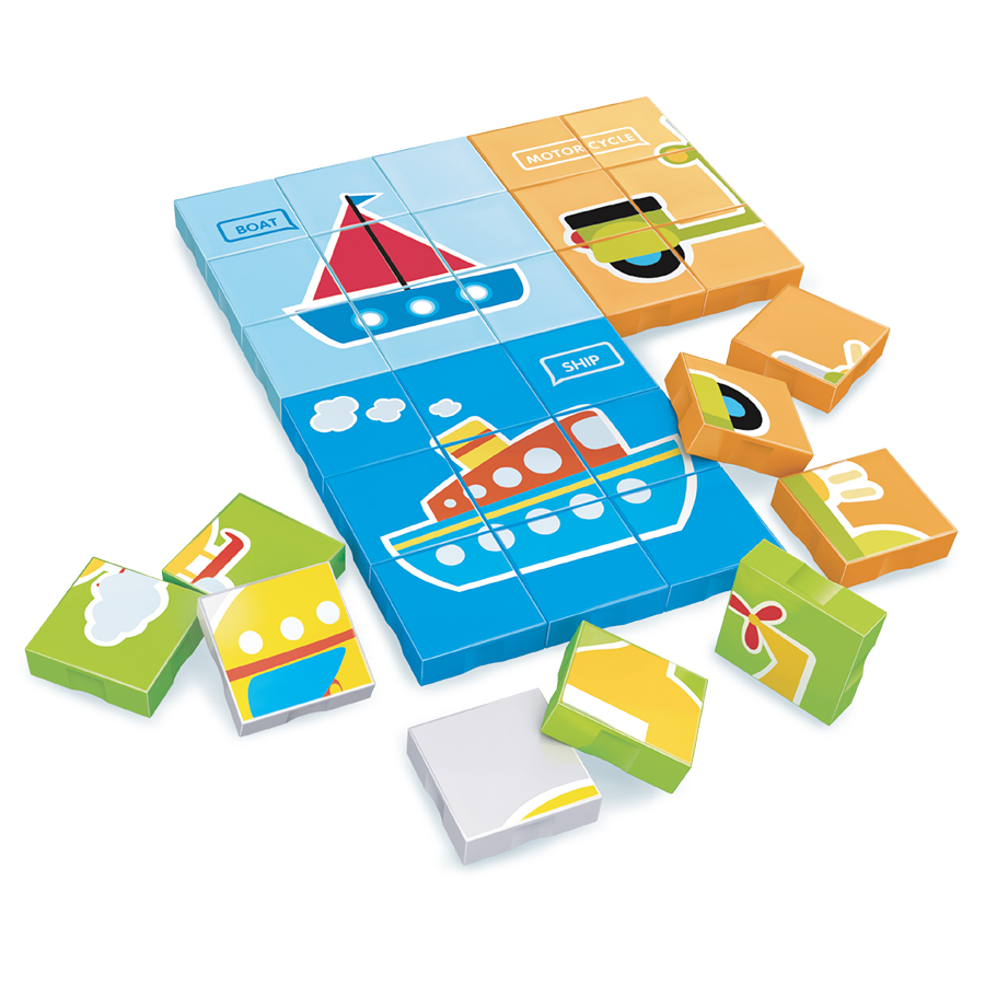 Đồ chơi lắp ráp Tinitoy Junior Block Traffic Puzzle