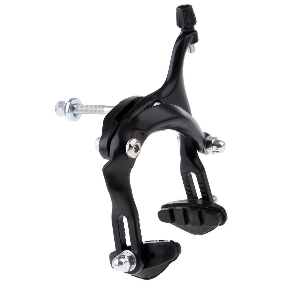2x Racing Bike Front Rear Brake Caliper C Brake For BMX  Black +