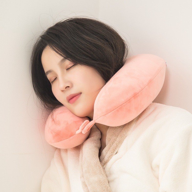 GỐI CHỮ U CAO SU NON - GỐI TỰA CỔ CHO DÂN VĂN PHÒNG, LÁI XE, DU LỊCH