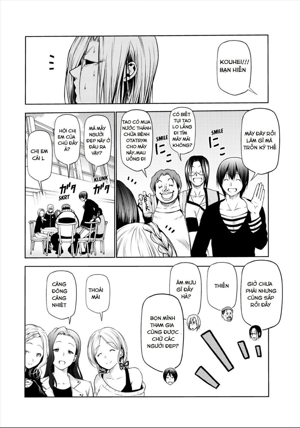 cô gái thích lặn - grand blue chapter 62.5 22