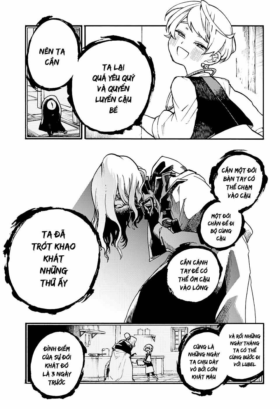 bức họa đẫm máu của phù thủy chapter 14.1 11