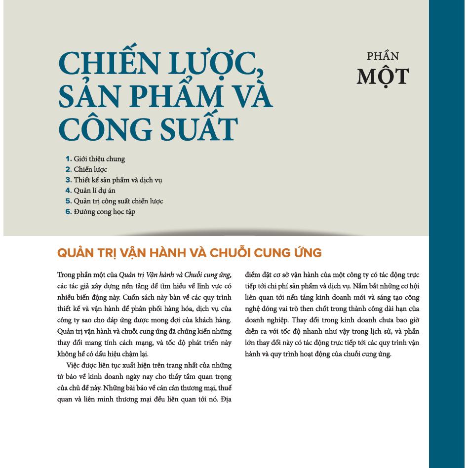 Quản Trị Vận Hành Và Chuỗi Cung Ứng