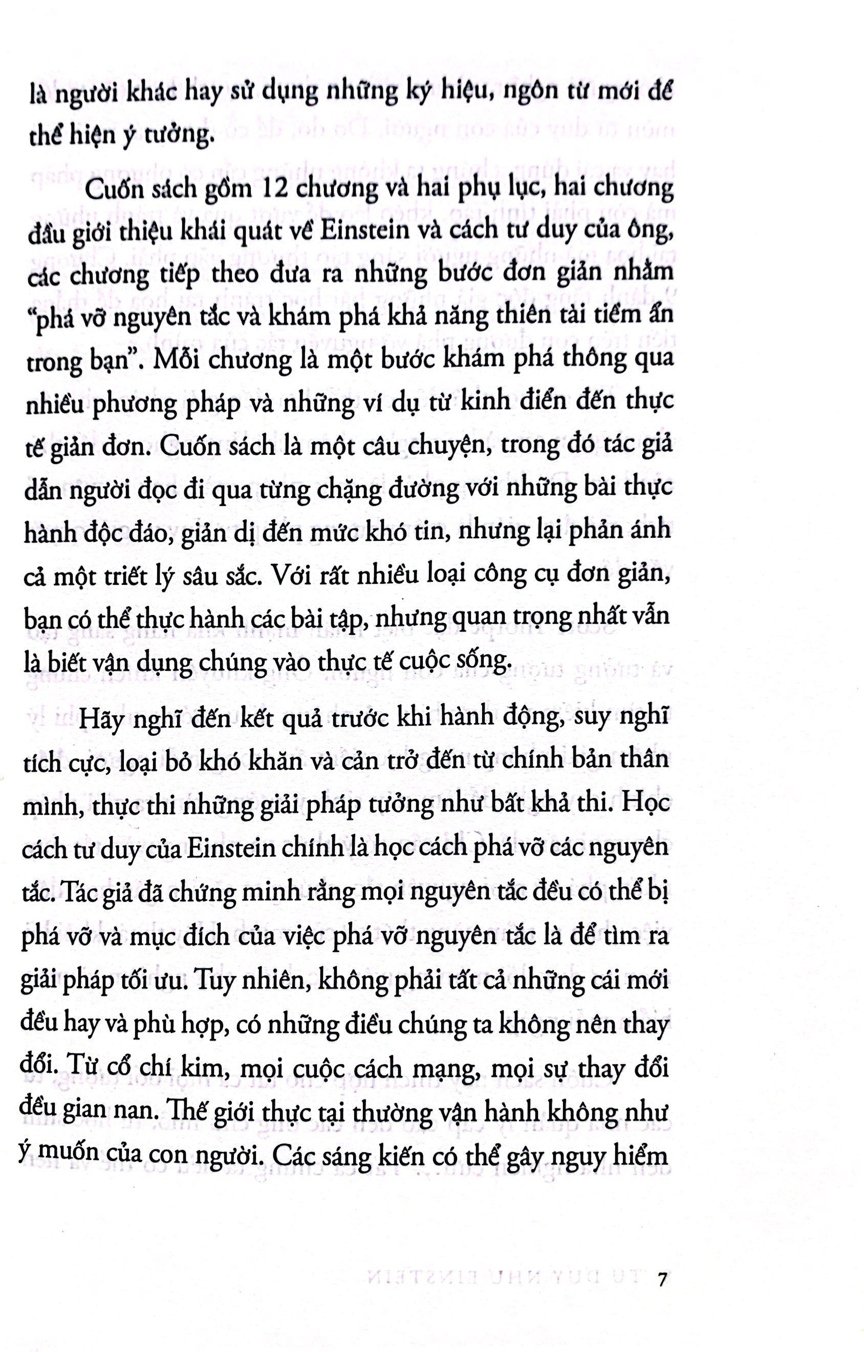 Tư Duy Như Einstein (Tái Bản)