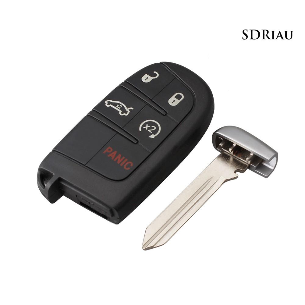 Chìa Khóa Điều Khiển Từ Xa 5 Nút Bấm 433mhz M3N-40821302 Cho Dodge Chrysler
