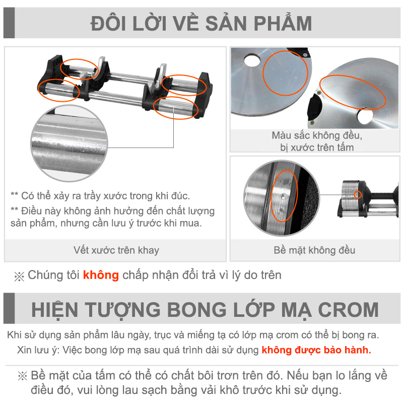 Lysin - 01 quả tạ 32kg/ 02 quả tạ 64kg chất liệu kim loại điều chỉnh trọng lượng bước nhảy 1kg mạ chống gỉ crom thiết kế hiện đại công nghệ tiên tiến nhật bản