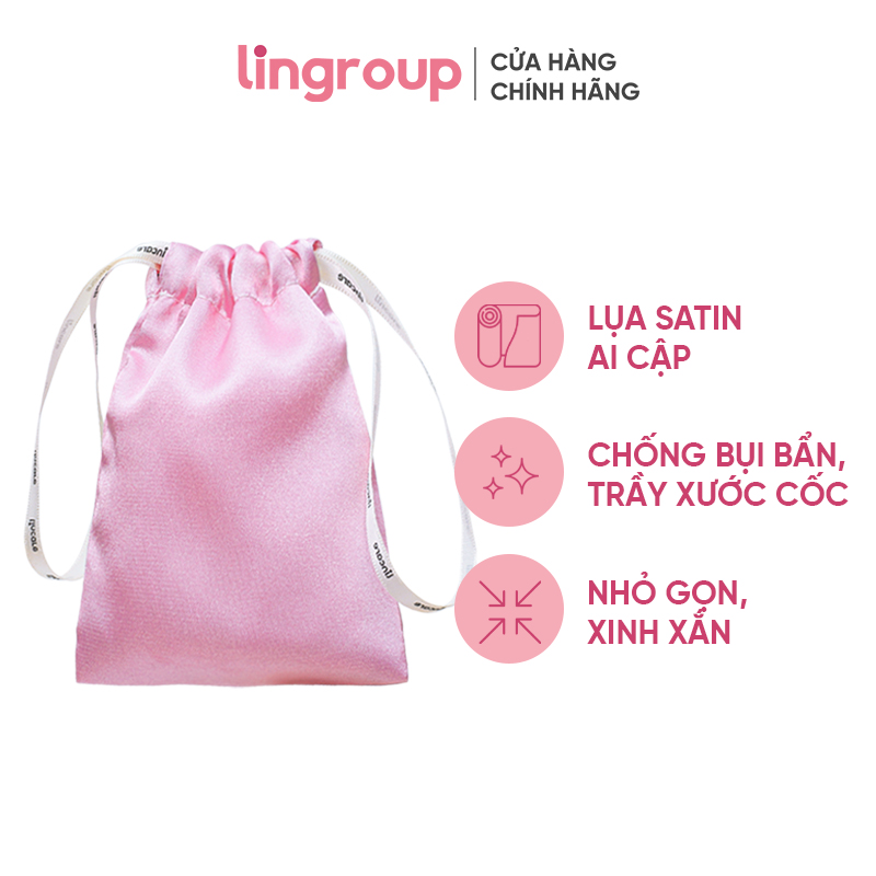 Túi lụa Lincare Pouch bảo quản cốc nguyệt san khỏi bụi bẩn và chống xước