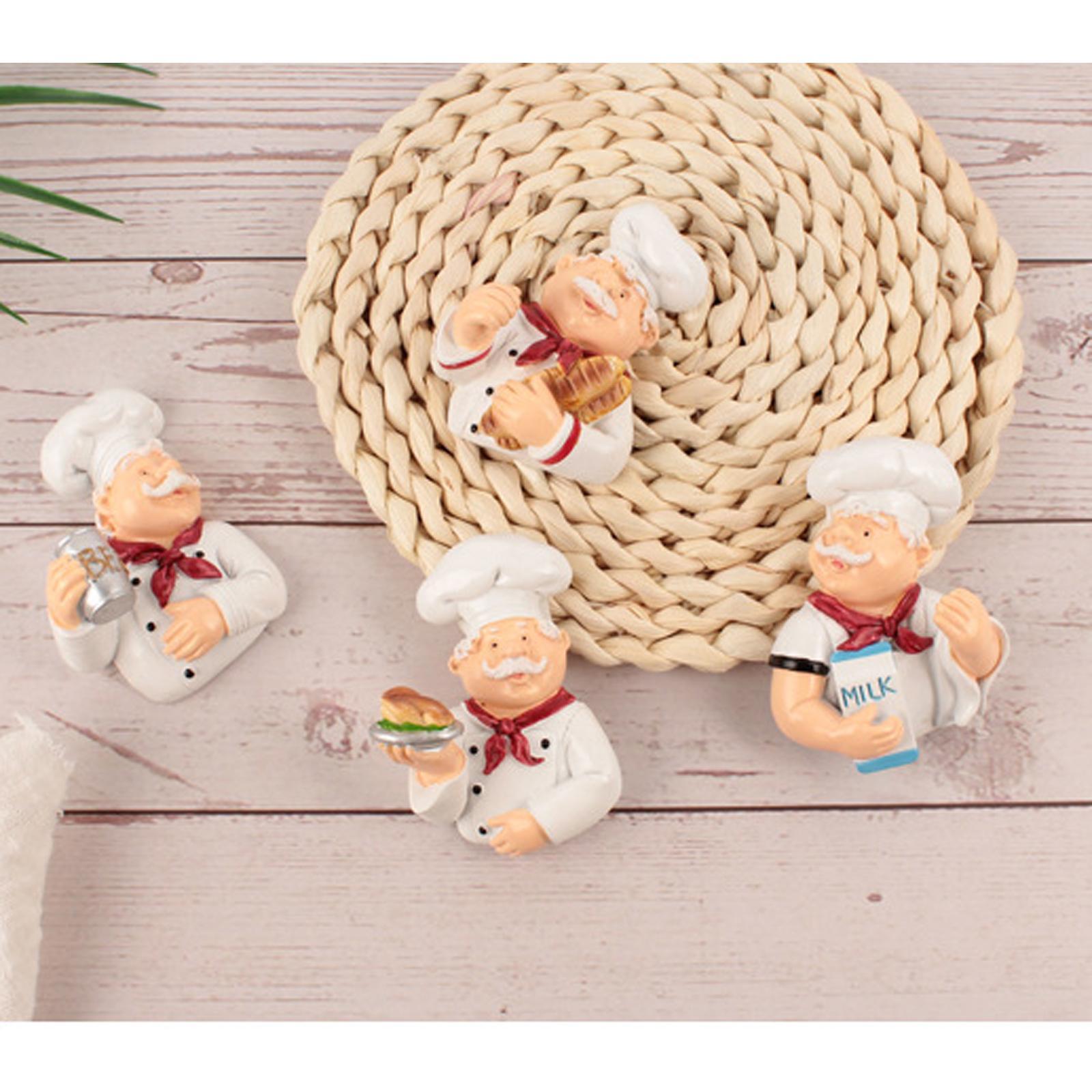 Chef Pattern Cable Clip Hook Wire Management Creative Self Adhesive Hanger