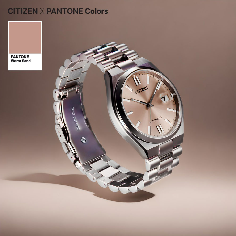 Đồng Hồ Nam Citizen Tsuyosa Dây Thép Không Gỉ Máy Cơ-Automatic NJ0158-89Y - Mặt Nâu (Sapphire)