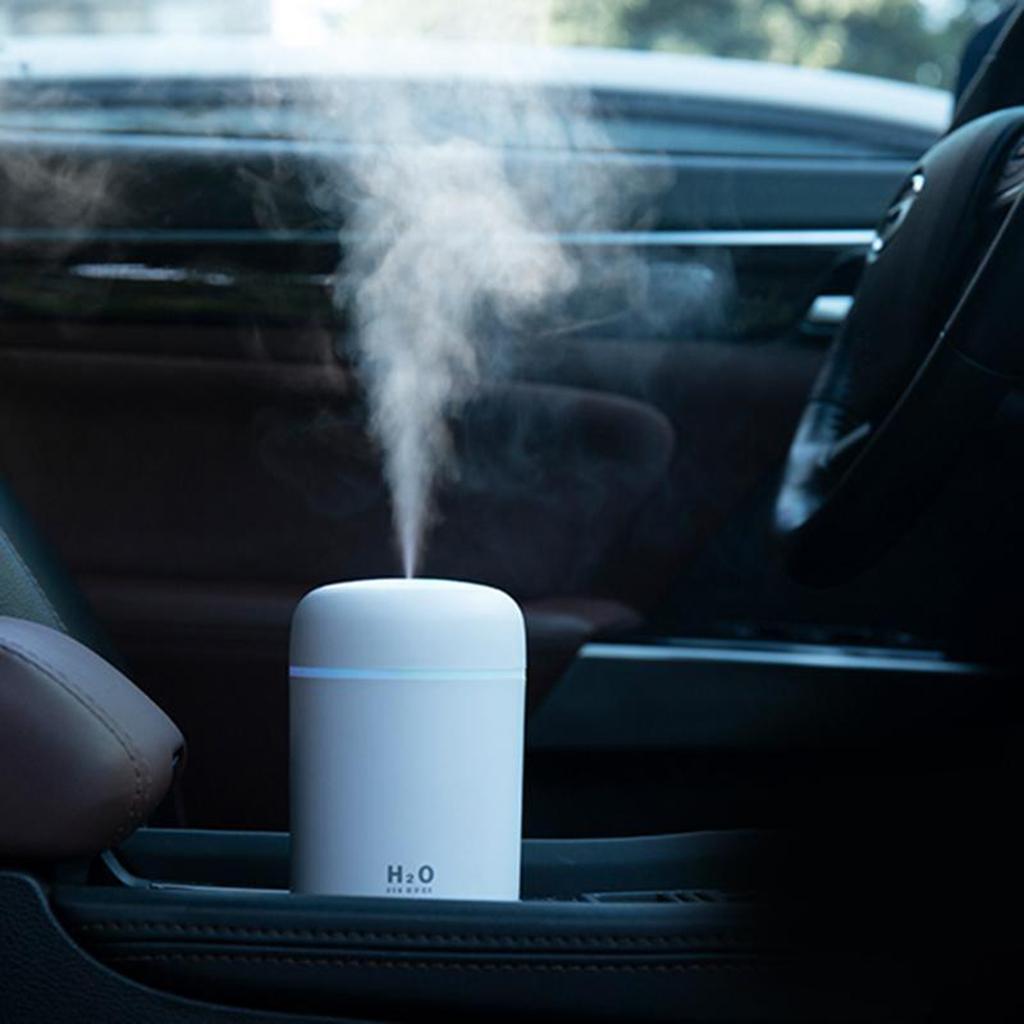 USB Humidifier with Essential Oil Diffuser Gray + 5 Pieces