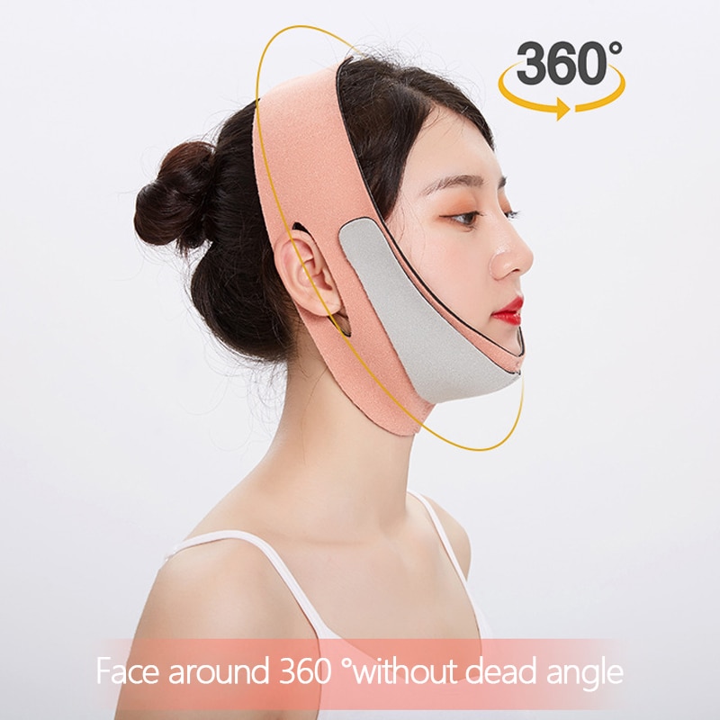 Mặt Nạ Nâng Cơ Mặt Tạo Vline Áp Suất Masseter Face-lift Belt - Sử dụng 30 phút mỗi ngày cho hiệu quả