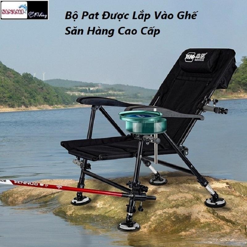 Combo Bộ Pat Gắn Ghế Săn Hàng Cao Cấp SLK-18 - Sanami Fishing