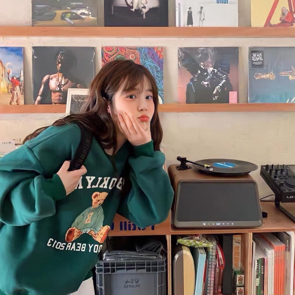 Áo Sweater Nỉ Nam Nữ Unisex In Hình Gấu BROOKLYN