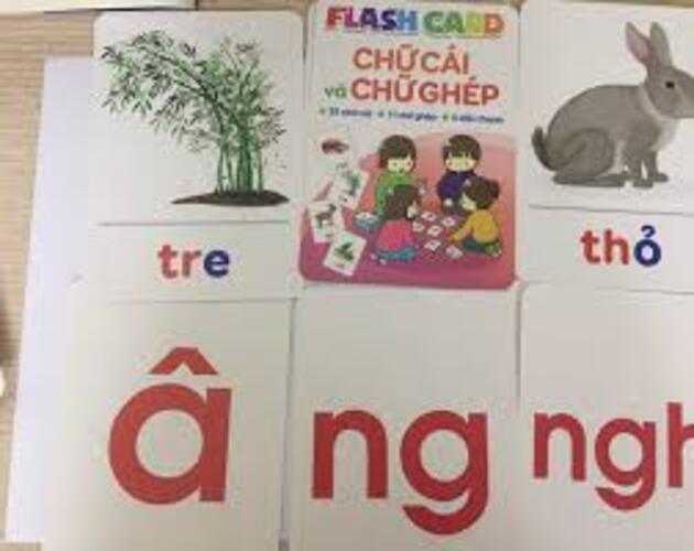 Flashcard, Bộ Chữ Cái Và Chữ Ghép Giúp Bé Học Chữ Và Đánh Vần Nhanh