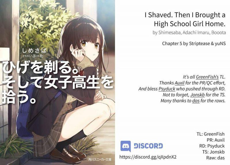 hige wo soru. soshite joshikosei wo hirou. chapter 5 2