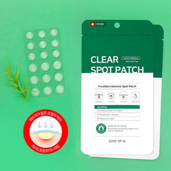 Combo 3 Miếng Dán Hỗ Trợ Giảm Mụn Some By Mi Clear Spot Patch (Set 18 miếng) x 3