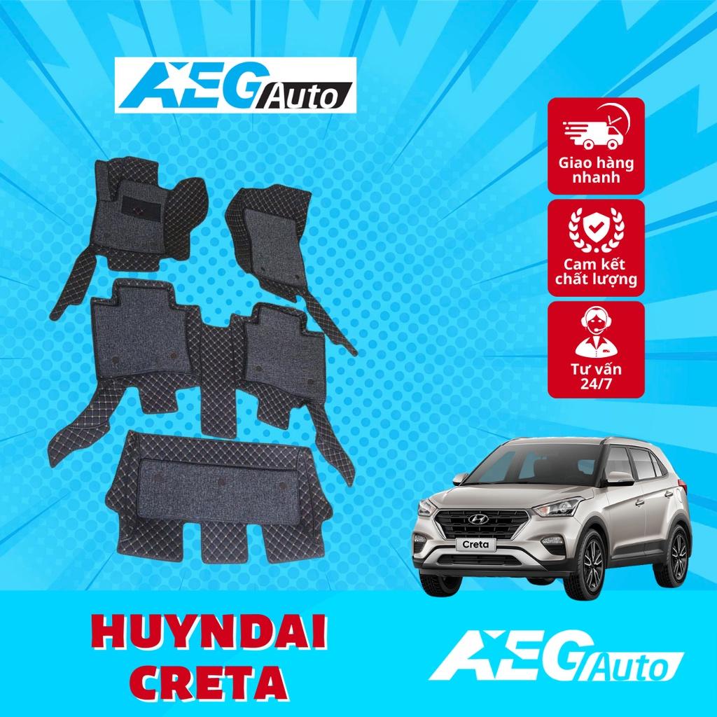 Thảm Lót Sàn Ô Tô 5d 6d Hyundai Creta Bảo Vệ Sàn Xe Không Mùi Không Thấm Nước Bền Đẹp