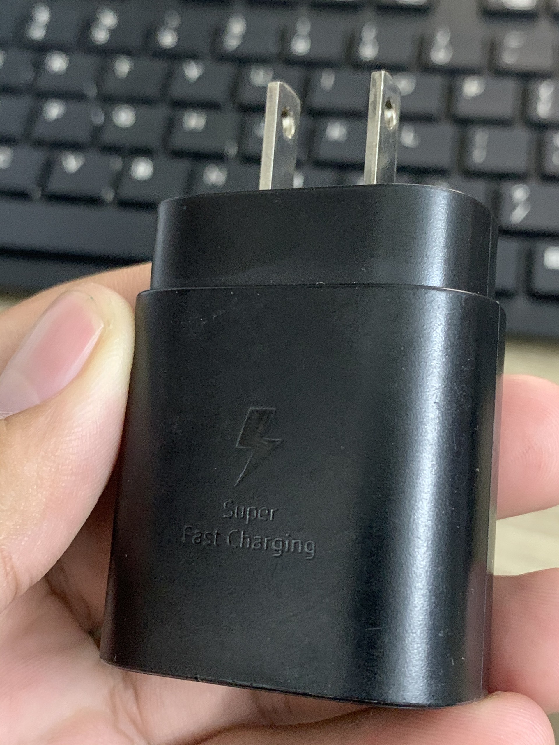 Củ sạc 25w dùng cho Samsung Galaxy Note 10, Note 10 Lite, Note 10 Plus, S10 , S20 , A Series đầu type - C - Hàng nhập khẩu
