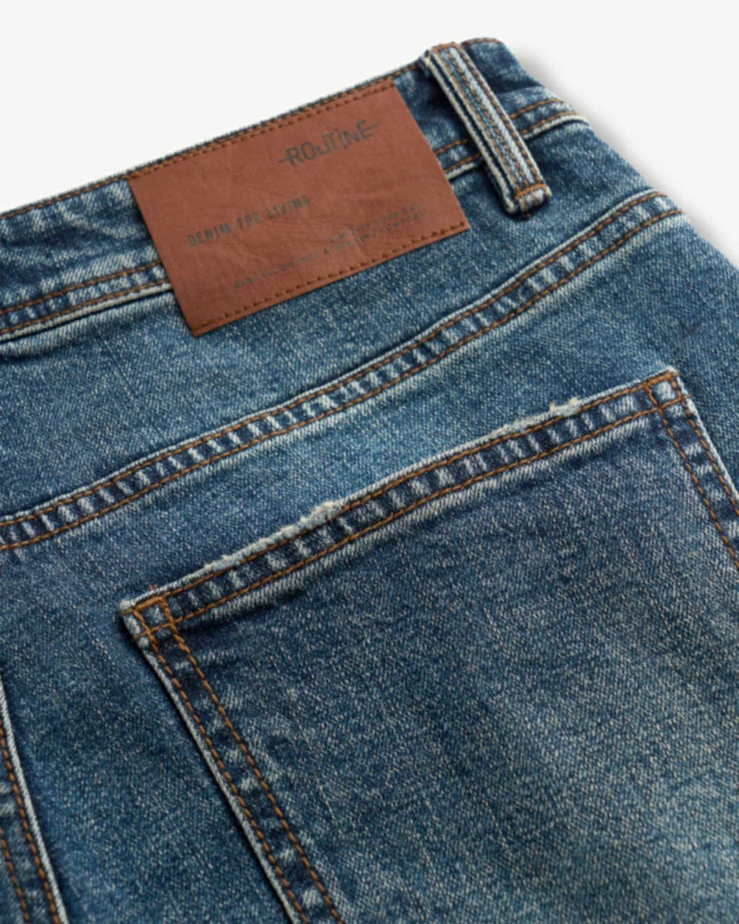 Quần jeans nam ROUTINE form Slim Fit- 10F24DPA003 | LASTORE MENSWEAR