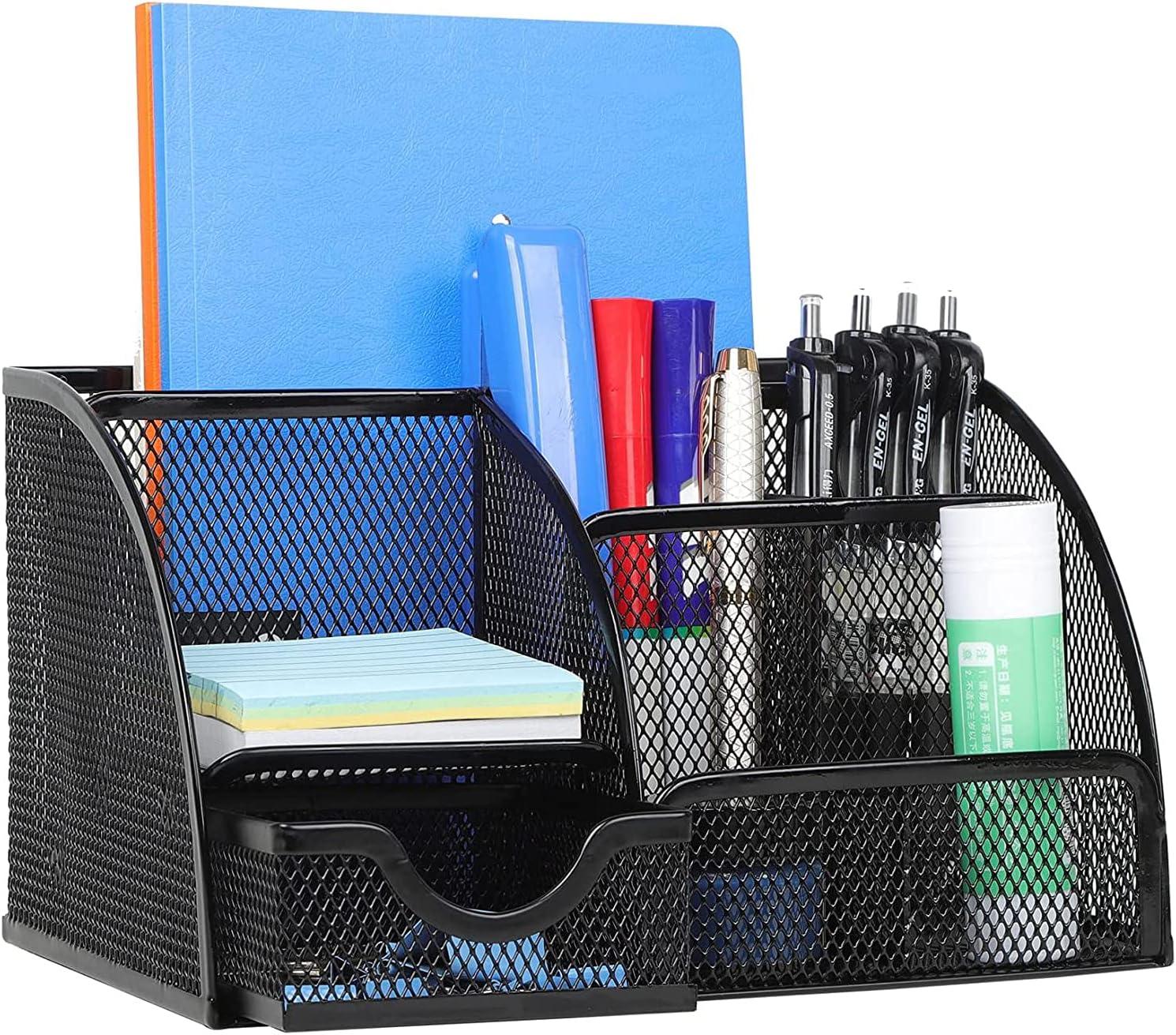 Hộp Sắp Xếp Bàn Làm Việc, Hộp Sắp Xếp Bàn Làm Việc, Hộp Sắp Xếp Bàn Làm Việc Dạng Lưới, Hộp Lưu Trữ Bàn Có Ngăn Kéo Nhỏ, Thích Hợp Cho Gia Đình/Trường Học/Văn Phòng