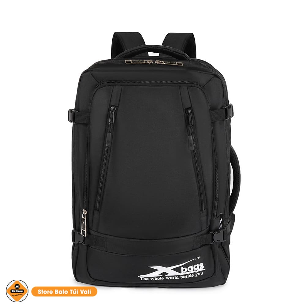 Balo du lịch cao cấp chống nước, balo laptop 17 inch nhiều ngăn Xbags Leader – Balo du lịch thời trang hiện đại, sang trọng, tiện dụng, mở rộng 180 độ, đệm lưng thoáng khí!