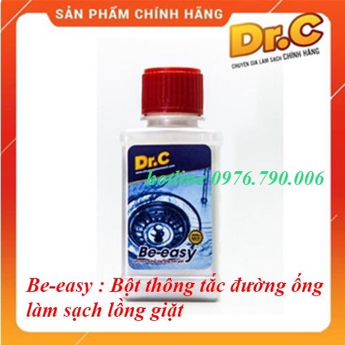 Be-easy Bột thông tắc, làm sạch đường ống, lồng máy giặt chậu rửa - Hàng chính hãng Dr.C