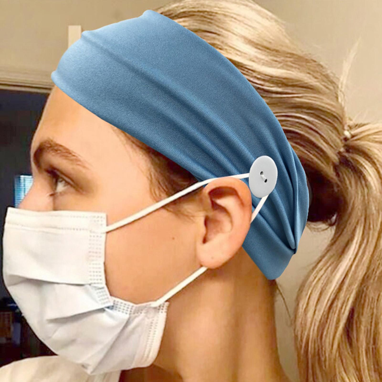 Set 4 Cái Băng Đô Thể Thao Thấm Hút Mồ Hôi Thoáng Khí Chống Trơn Unisex