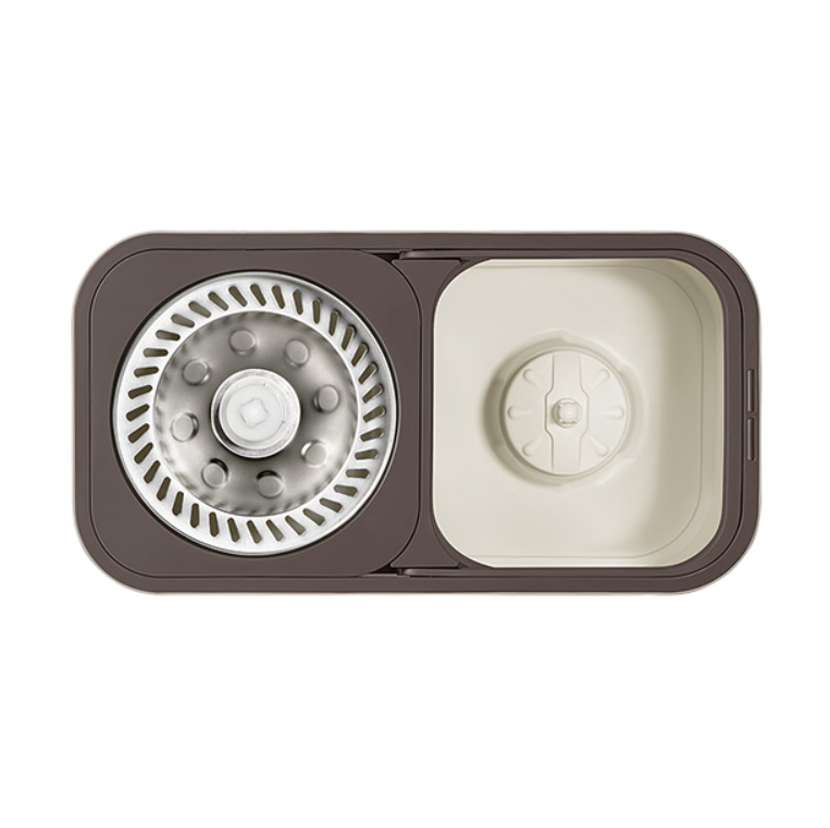 Bộ Cây Lau Nhà Dual Bucket Spin Mop 450x235x240mm - ETM478