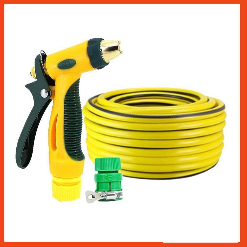 Bộ dây vòi xịt nước rửa xe,tưới cây tăng áp 3 lần 3-5M 206317