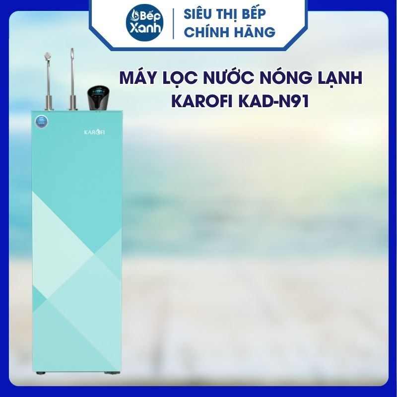 Máy lọc nước nóng lạnh Karofi KAD-N91 - Hàng Chính Hãng