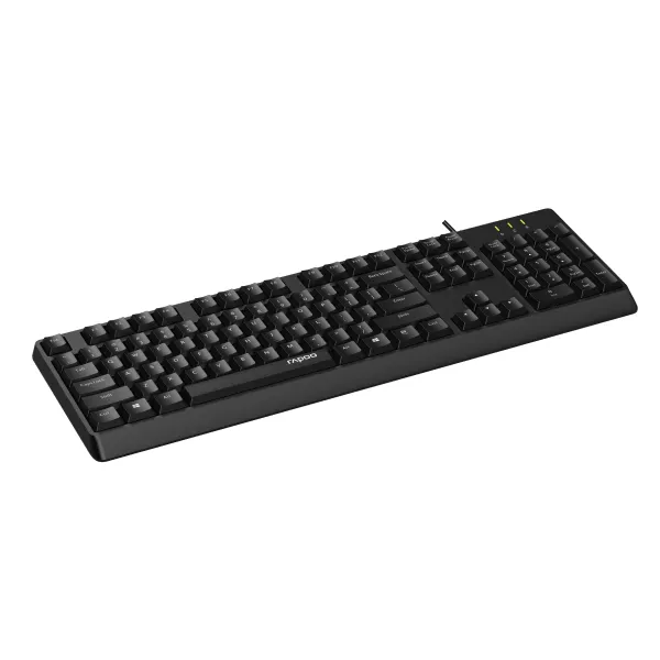 Bàn Phím Máy Tính Rapoo NK1900 Black – Hàng Chính Hãng