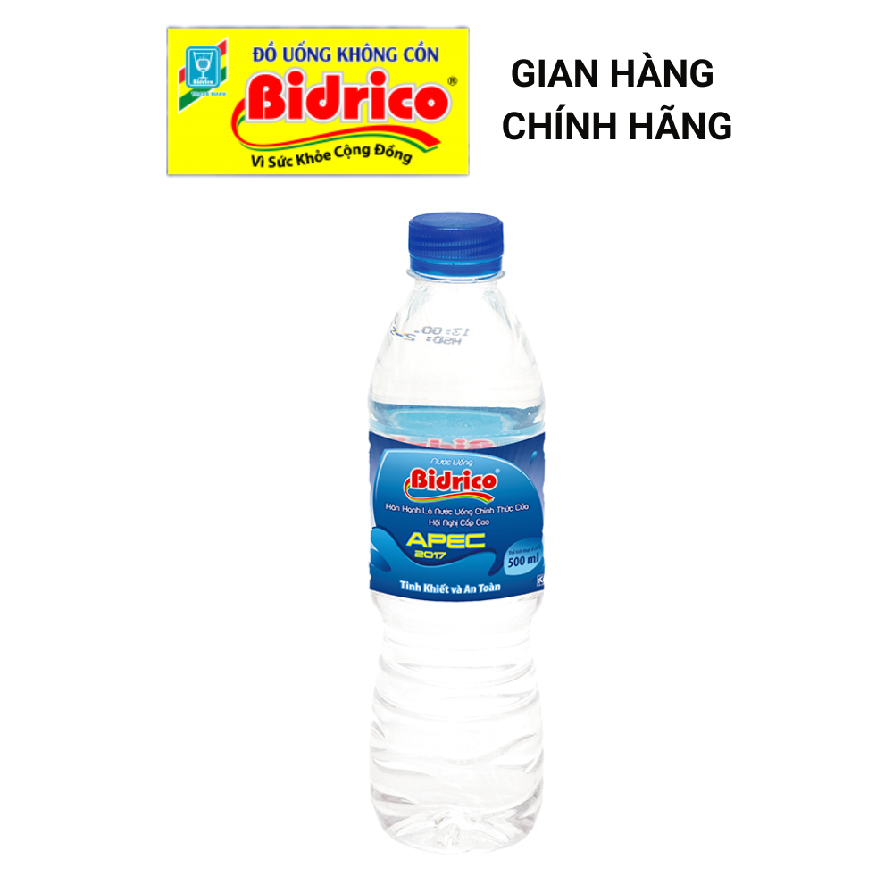 Nước Uống Bidrico ( Thùng 24 chai 500ml )