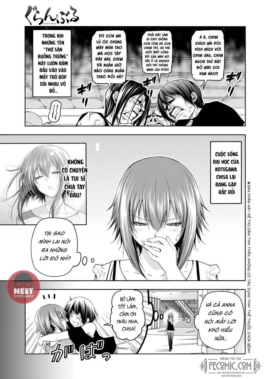 cô gái thích lặn - grand blue chapter 79 1