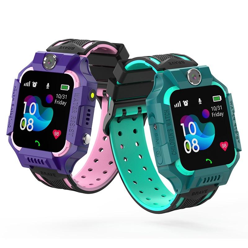 S19 Chống Thấm Nước Đồng Hồ Thông Minh Cho Trẻ Em LBS Tracker SmartWatch Cuộc Gọi SOS Dành Cho Trẻ Em Chống Lạc Màn Hình Cho Bé Đồng Hồ Đeo Tay Cho Bé Trai bé Gái