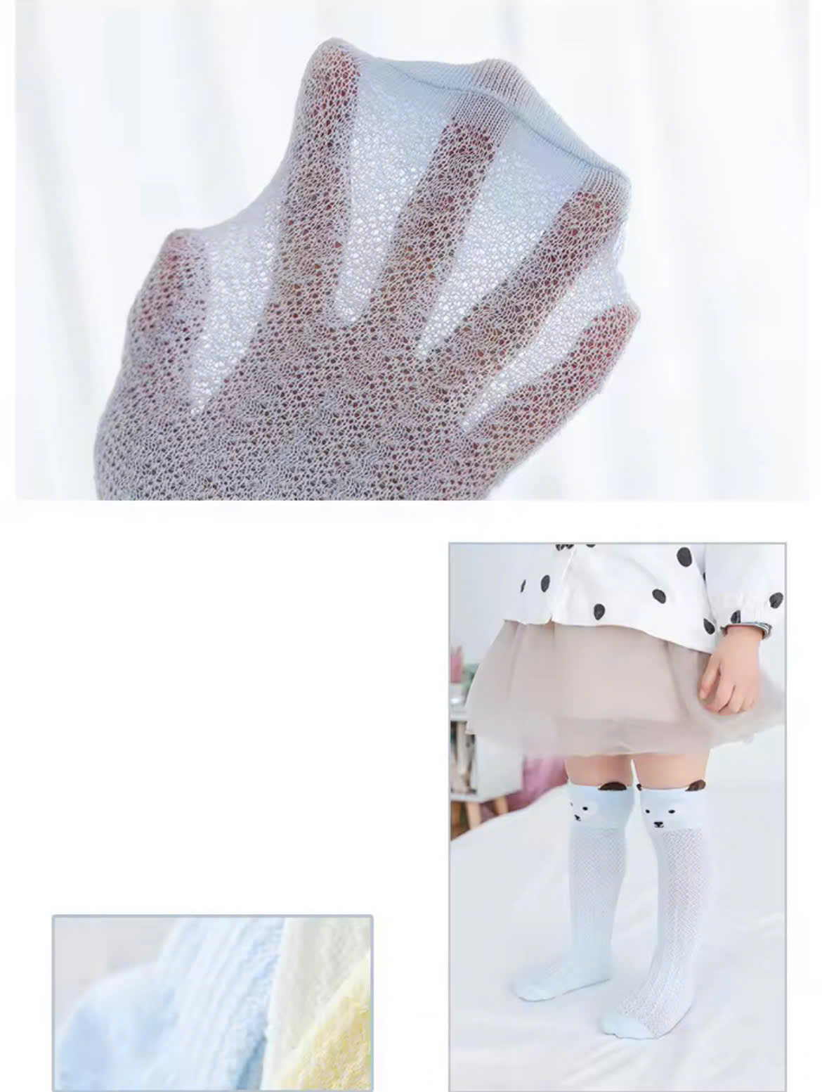 TẤT VỚ MỀM MẠI THÔNG HƠI DỄ THƯƠNG 15 TỪ 0-3 TUỔI DÀNH CHO BÉ SƠ SINH BÉ GÁI