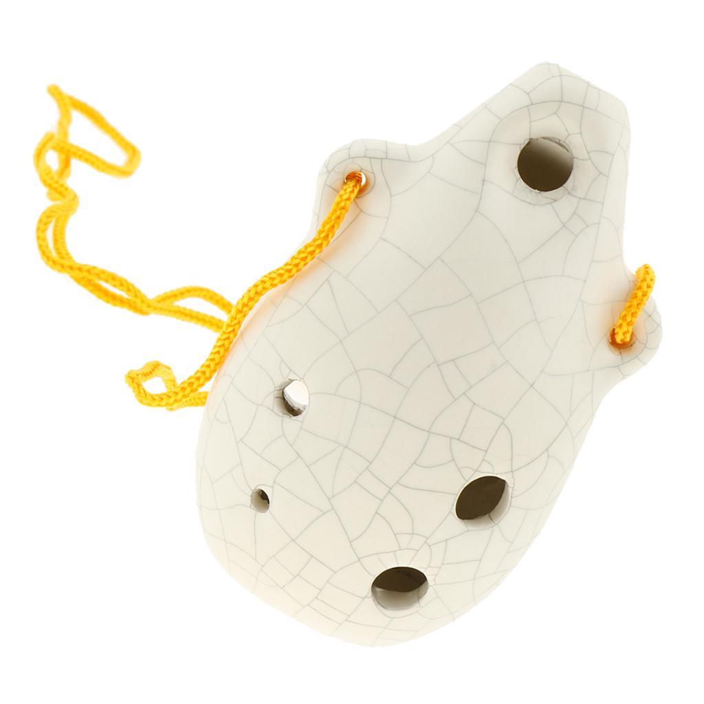 6 Hole Alto C Key Tuned Ocarina, Musical Instrument for Beginners Performers Players Students