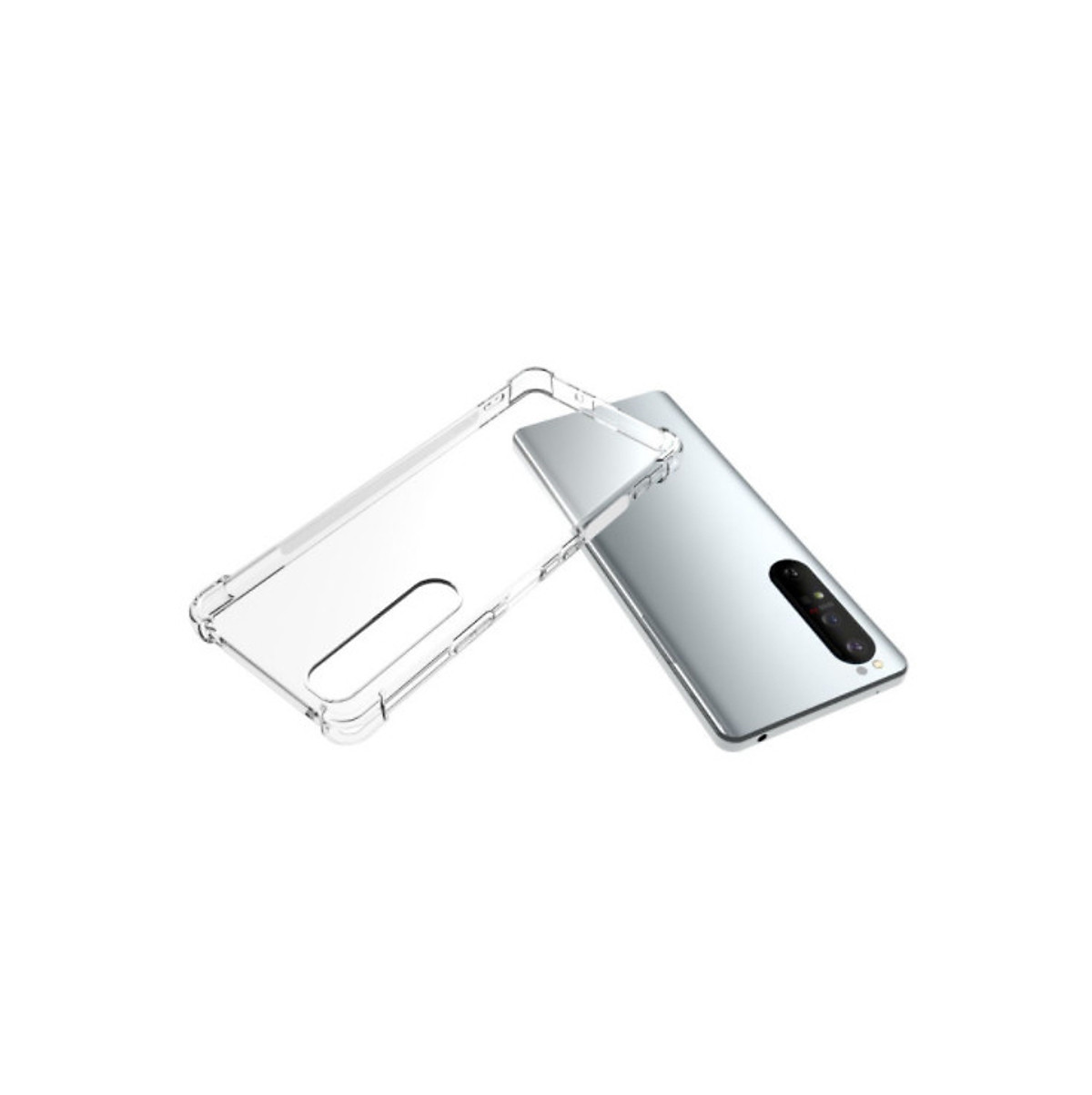 Ốp lưng dành cho Sony Xperia 5 Mark 3 dẻo trong chống sốc bảo vệ camera