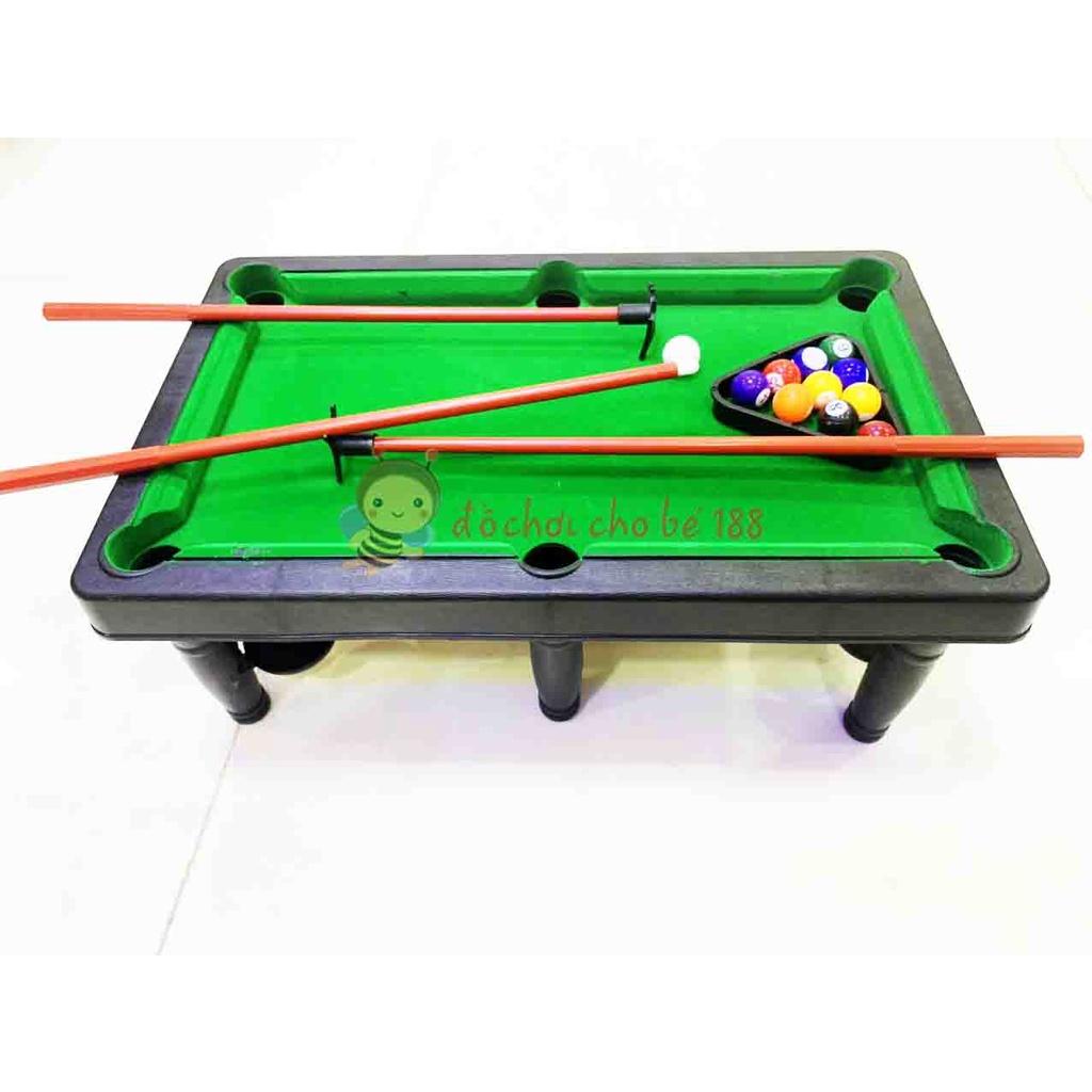 Bộ bàn bida mini Bàn billiards snooker mini đồ chơi giải trí dành cho bé