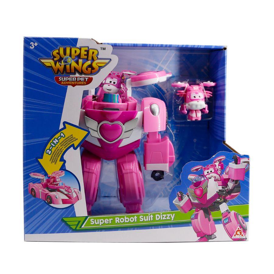 Đồ Chơi Siêu Robot Biến Hình Xe Đua - Dizzy Khéo Léo SUPERWINGS EU770354