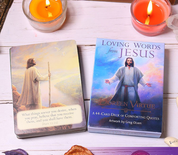 Bộ Tarot Loving Words from Jesus Cards Bài Bói New