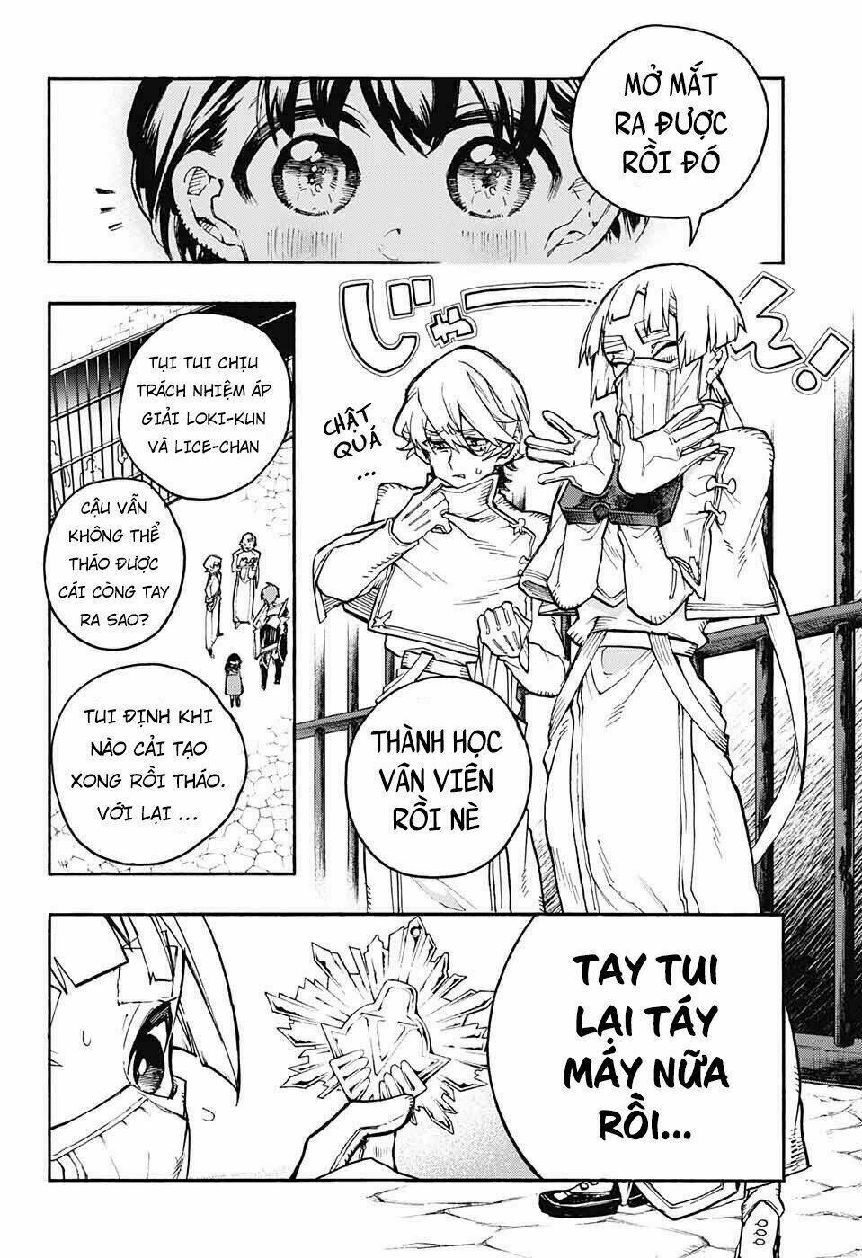 những bức họa quái dị của phù thủy chapter 20 21