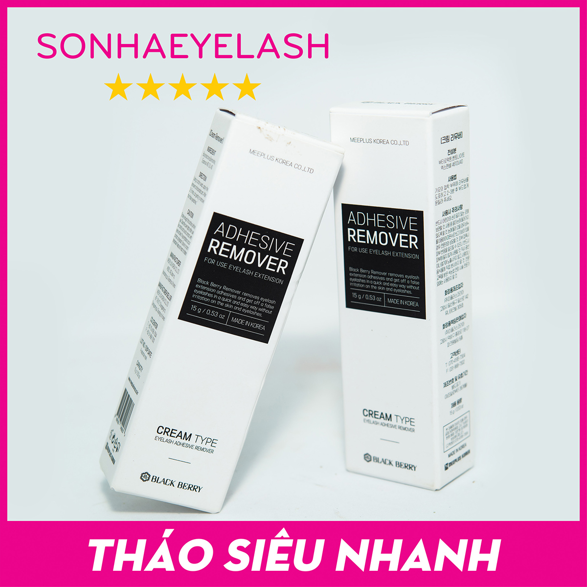 Sáp tháo Nano, REMOVER ADHESIVE tháo nhanh không cay, dòng sáp hot nhất hiện nay