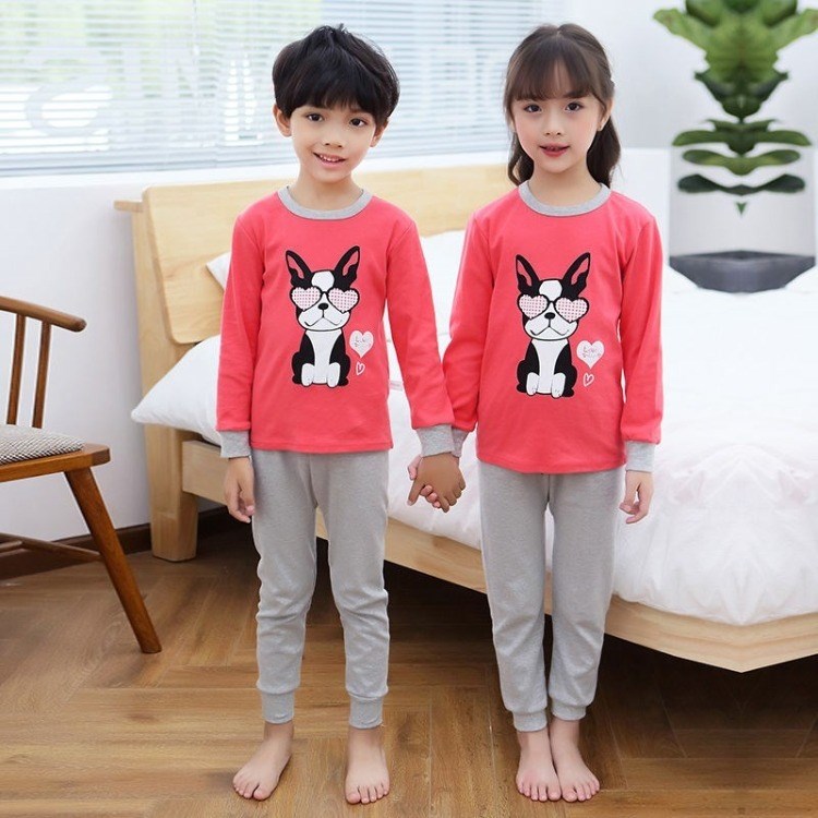 Bộ thu đông đáng yêu cho bé gái và bé trai từ 3 - 10 tuổi in họa tiết mặt cười