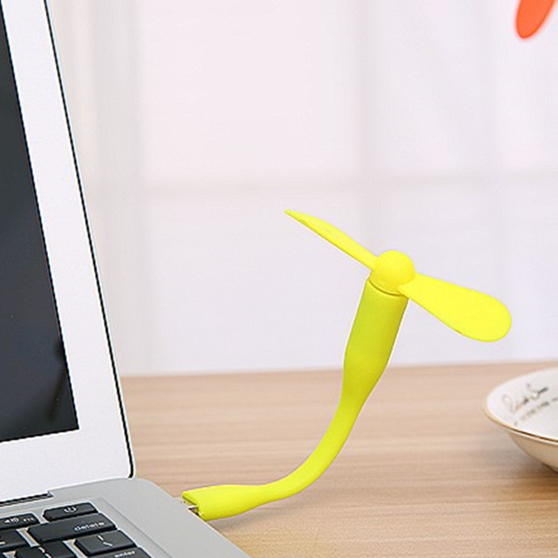 Quạt mini cắm cổng USB đa năng nhỏ gọn, dễ di chuyển -giao màu ngẫu nhiên