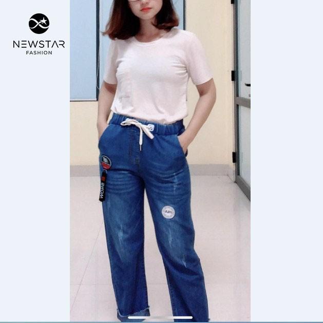 QUẦN BÒ, JEAN NỮ ỐNG RỘNG THỜI TRANG - NewStarFashion