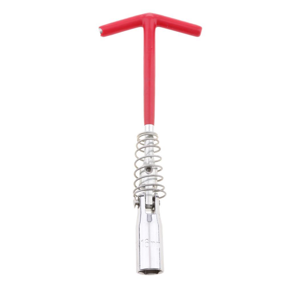 2X Spark Handle Removal Tool 16mm/21mm Flexible Spanner Socket Wrench