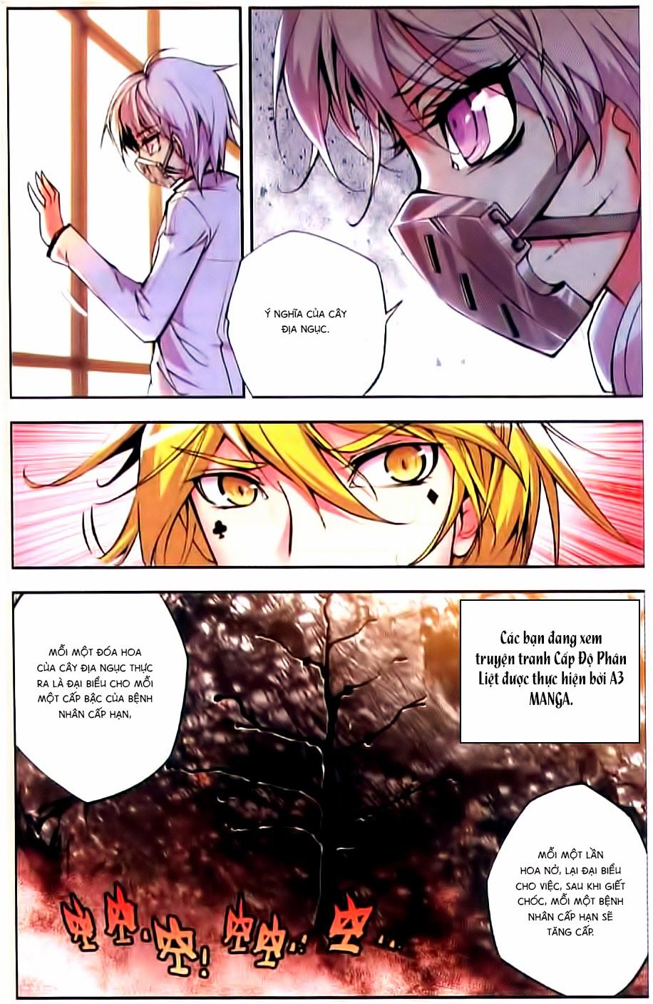 cấp độ phân liệt chapter 13 16