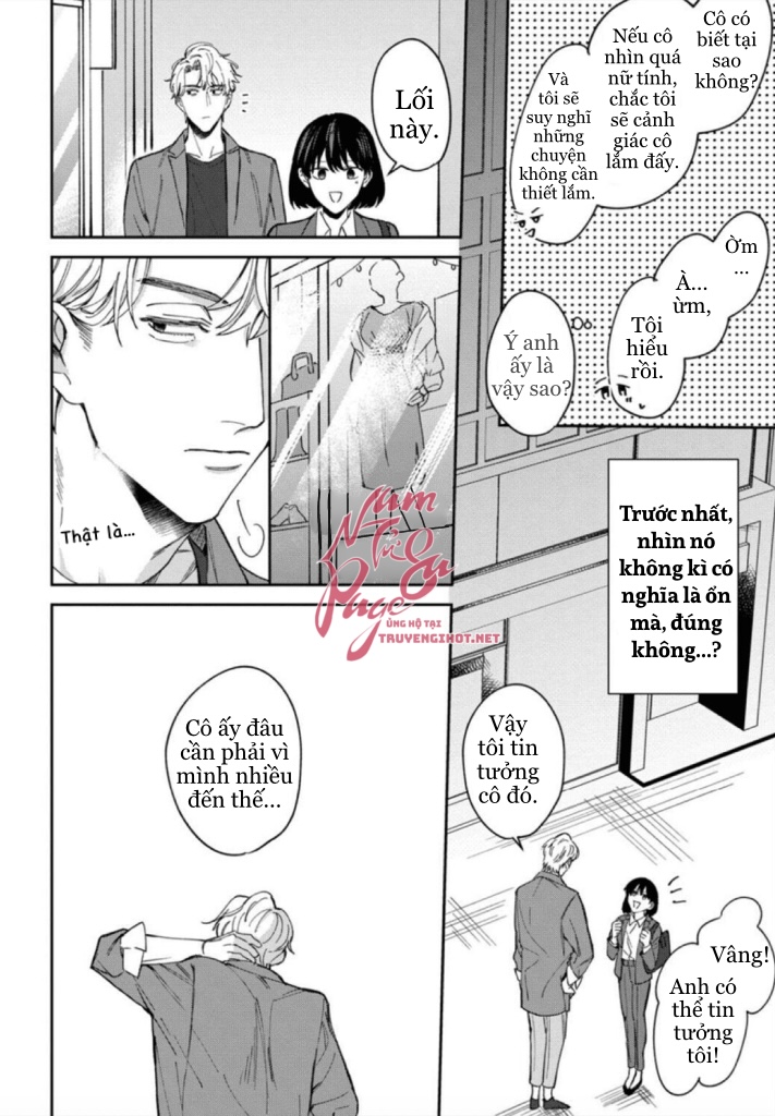 tôi không thể chỉ biết yêu thôi - cấp trên hay soi mói và cấp dưới nghiện mùi chapter 6.1 8