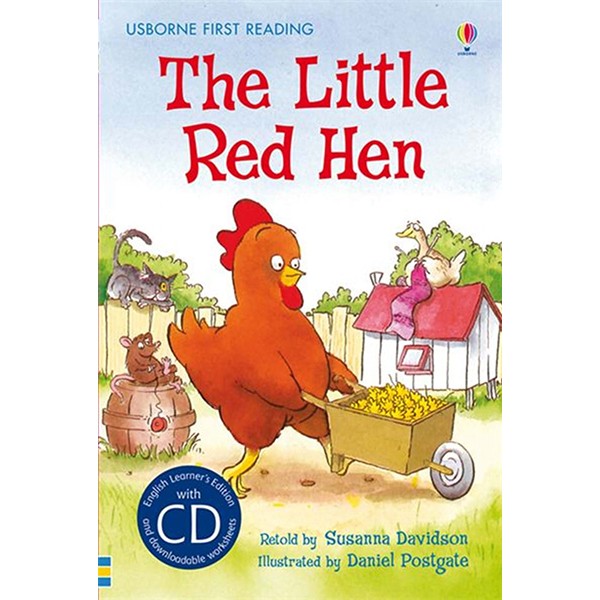 Usborne The Little Red Hen + CD