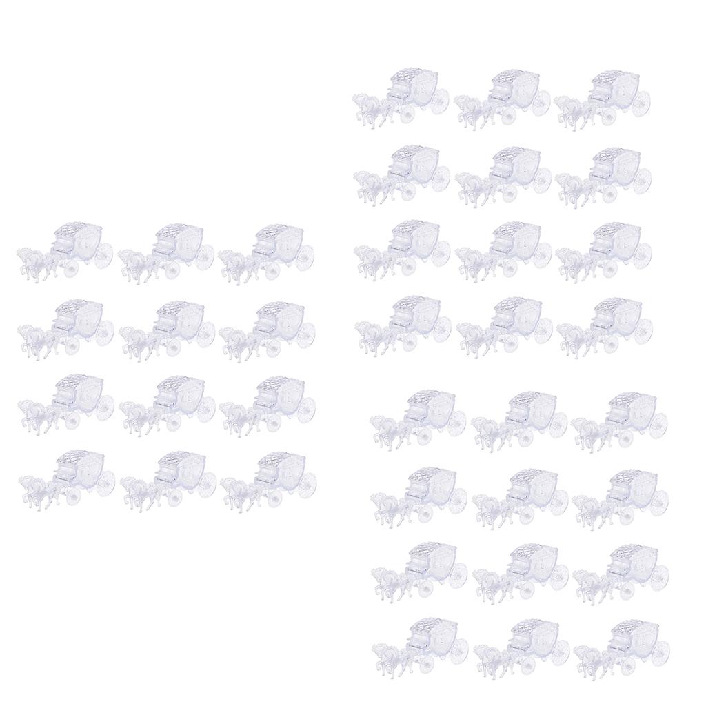 36 Chiếc Pha Lê Xe Ngựa Kẹo Tặng Cho Tiệc Cưới Cho Bé